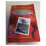 1996 1st Edition Ghost-Town Tales Of Oklahoma, Condition Fair Due to Minor Water Stains