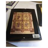 The Book of Kells and African Beginnings Coffee Table Books, Condition Good