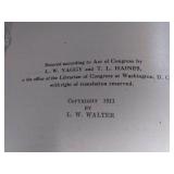 Early 1900s Books, Condition Fair to Good