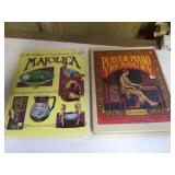 Collectors Encyclopedia of Majolica and Player Piano Treasury, Condition Good to VG