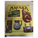 Collectors Encyclopedia of Majolica and Player Piano Treasury, Condition Good to VG