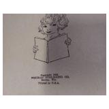 1932 1st Edition Presumed The Kitten Who Lost His Purr by Dorothy W. Hitchner, Condition Fair