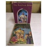THE RAINBOW BIBLE King James Version Hardcover #603 Richly Illustrated NIB