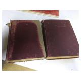 1902 A History of The Nineteenth Century Year by Year Vol. 1 & 3, Condition Poor