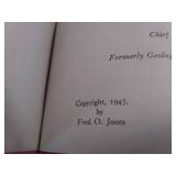 1947 Grand Coulee From Hell To Breakfast by Fred O. Jones, Condition VG