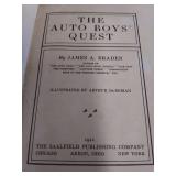 1911 The Auto Boys Quest by Jas.A.Braden, Condition Fair, Pages loose from cover