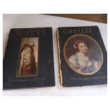 1923 Books On Artists, Condition Fair due to age