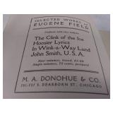 1905 The Clink of The Ice and Other Poems by Eugene Field, Condition VG