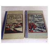 1939 Little Greta of Denmark and 1940 Little Lauri of Finland by Bernadine Bailey, Condition Poor to Good