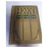 1920 Kansas Third Reader, Condition Good to VG