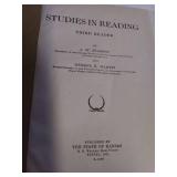 1920 Kansas Third Reader, Condition Good to VG