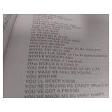 Books on Music and Songwriting, Condition Good