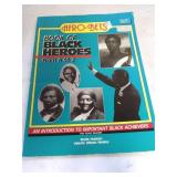 1988 Book Of Black Heroes From A to Z, Condition Good, Crease on back cover