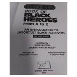 1988 Book Of Black Heroes From A to Z, Condition Good, Crease on back cover