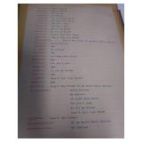 Homemade Boy Scout Scrapbook with Wooden Cover, Condition Good to VG