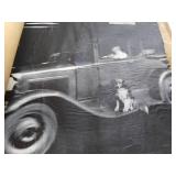 Homemade Boy Scout Scrapbook with Wooden Cover, Condition Good to VG