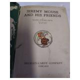 1937 1st Edition Presumed Jeremy Mouse by Clara Atwood Fitts, Condition Fair for age