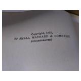 Early 1900s Books, Condition Fair to Good