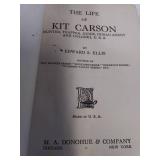 1889 The Life Of Kit Carson by Edward S. Ellis, Condition VG
