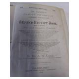 1876 and 1919 Books, Condition Poor