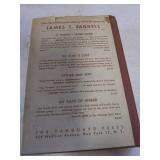 1946 Bernard Clare by James T. Farrell, Condition Fair (Dustcover has damage)