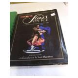 Golf and Stars on Ice Coffee Table Books, Condition Good