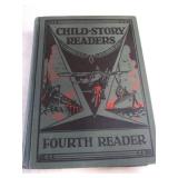 1929-1930 Child Story Readers Fourth Reader, Condition VG