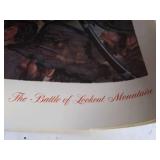 8 Americana Art Prints. Appear to be never used in original tube.