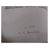 1915 Motor Boat Boys Down The Danube by Louis Arundel, Condition Good