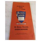 Old Wichita and Vicinity Official Arrow City Map, Condition Good