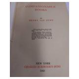 1922 Companionable Books by Henry Van Dyke, Condition Good for age