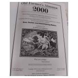 1900 and 2000 Farmers Almanac, Condition VG