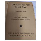 1931 1st Edition Presumed Eye Of The Shadow by Maxwell Grant, Condition Fair for age