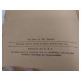 1931 1st Edition Presumed Eye Of The Shadow by Maxwell Grant, Condition Fair for age