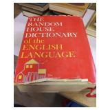 1966 Random House Dictionary of The English Language, Condition Good (Dustcover is damaged)