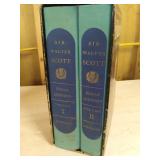 1971 2nd Printing Vol. 1 & 2 Set Sir Walter Scott The Greatest Unknown, Condition Good (cover has dirty spot)