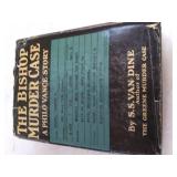 1929 The Bishop Murder Case A Philo Vance Story, Condition Good (Dustcover damaged)