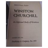 1952 1st Edition Winston Churchill by Robert Lewis Taylor, Condition Good for age