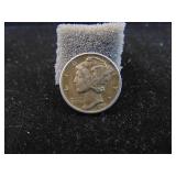 1942 Mercury Dime