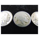 4 Buffalo Nickels