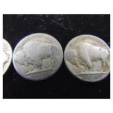 4 Buffalo Nickels