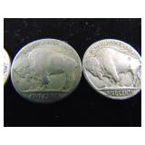 4 Buffalo Nickels