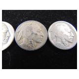 4 Buffalo Nickels