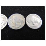 4 Buffalo Nickels