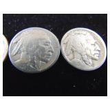 4 Buffalo Nickels