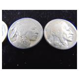 4 Buffalo Nickels