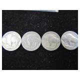 4 Buffalo Nickels