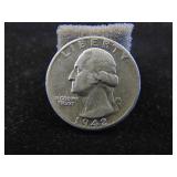1942 - S Washington Quarter