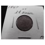 1867 3-Cent Copper Nickel