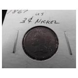 1867 3-Cent Copper Nickel